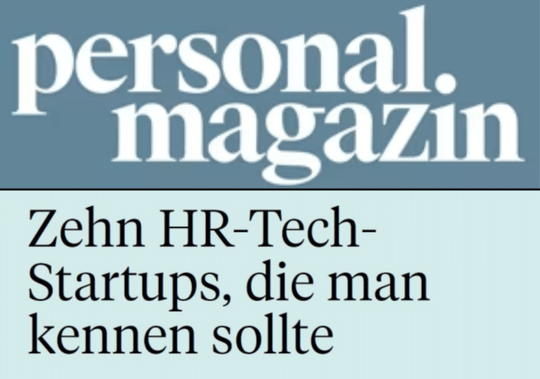 Personalmagazine: 10 HR tech start-ups you should know.